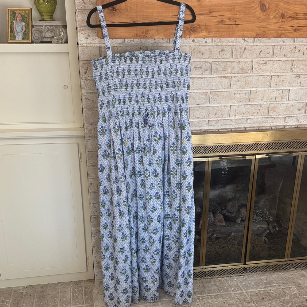 Hill House Blue Floral Dress